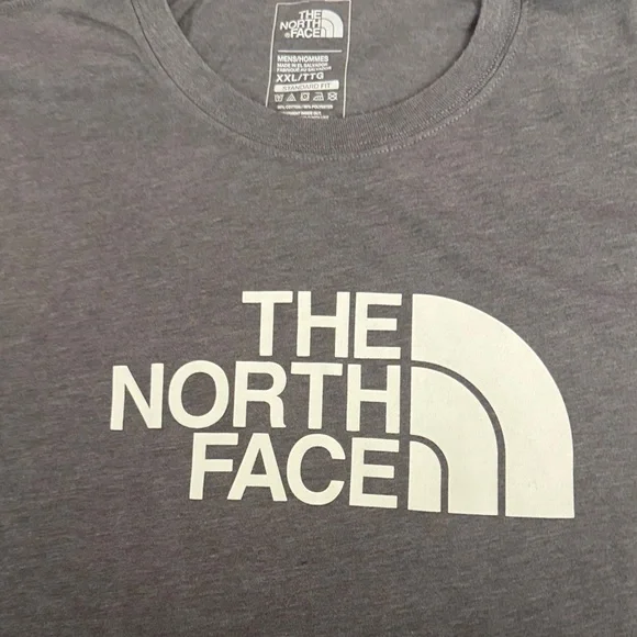 The North‎ Face Charcoal Gray Logo Tee