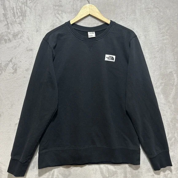 The North Face Evolution Crewneck Black Mens Sweatshirt Size M