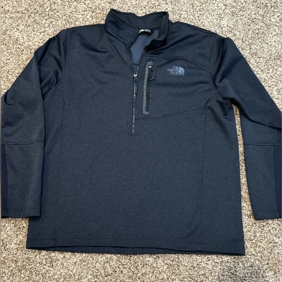 The North Face Canyonlands 1/2 Zip Half Zip Pullover Jacket Men's XL Navy Blue