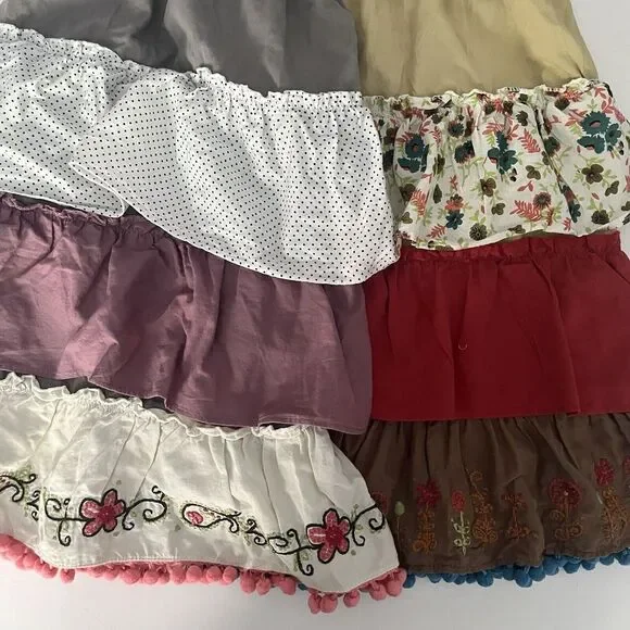 Set of 2 Bohemian‎ Aprons Colorful Fun