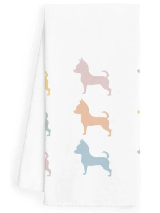 Chihuahua Hand Towel