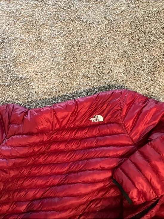 The North Face Red Puffer Jacket
