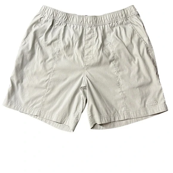 The North Face Men’s Light Gray Green Athletic Shorts Size Large