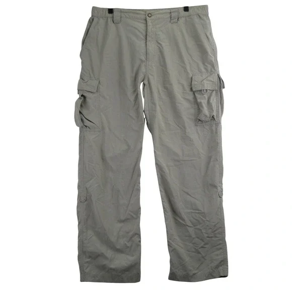 The North Face Cargo Pants Mens 36x29 Large‎ Khaki Gorpcore Hiking Utility