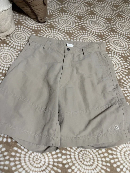 The North Face Men's Taupe Outdoor Performance Shorts
