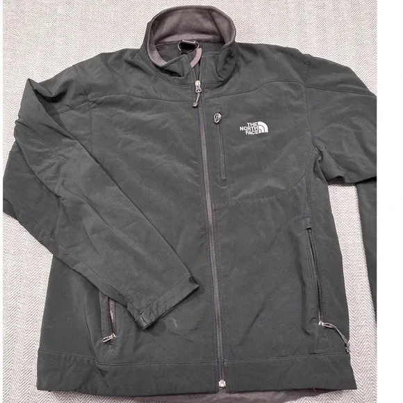 The North Face Mens Apex Bionic Softshell Jacket‎ Black AL6C Size Large