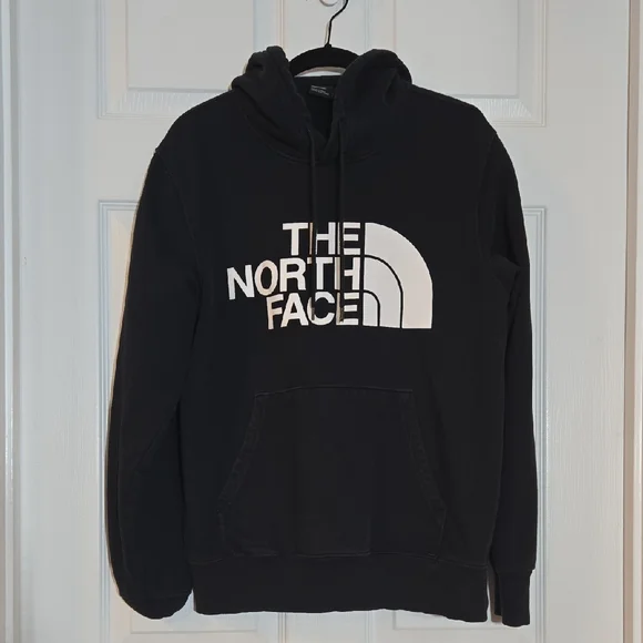 The North Face Black and White Men's Hoodie Size Small