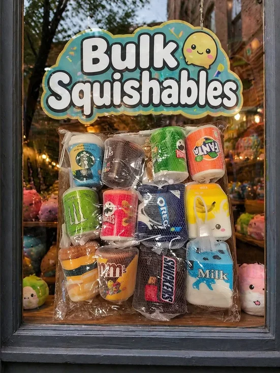 Bulk Squishables Variety Pack - Colorful Mini Squishies