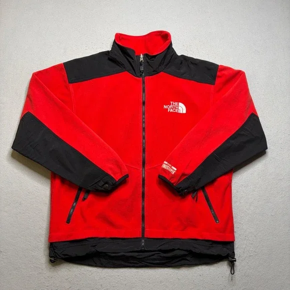 The North Face Fleece Jacket Mens Large Gore Windstopper Vintage 90s Full Zip