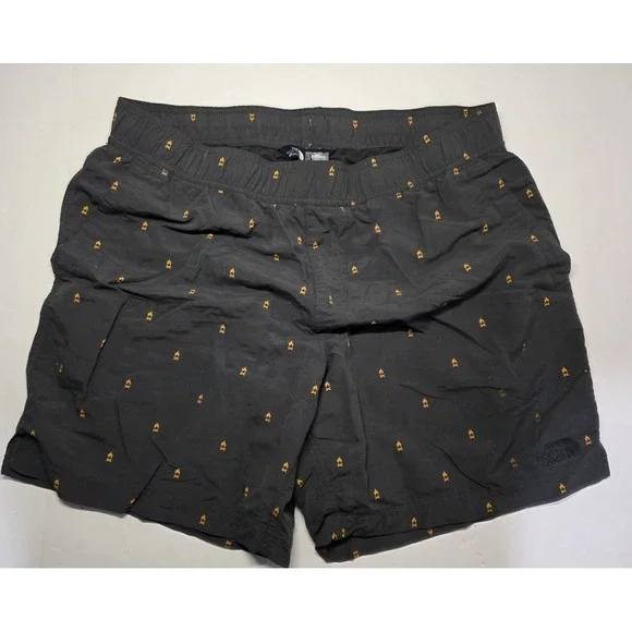 The North Face Mens Size‎ L Mesh Lined Campfire Print Short