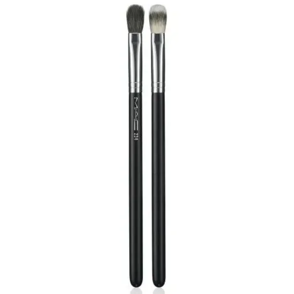 MAC #234 Blending Eye Brush 6.5in ~ Dual Sided Split Fibre  ~New & Sealed in Pkg