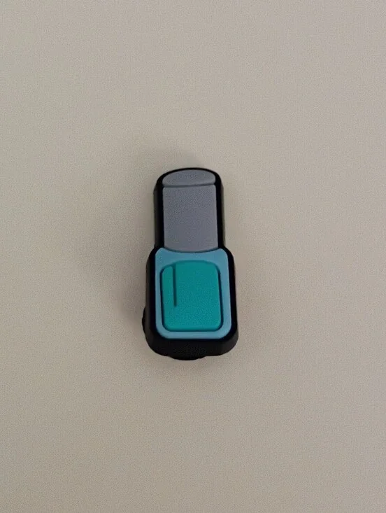 10 for $10 Jibbitz Croc Charm - Nail Polish Makeup Bottle Blue Teal Nail Polish