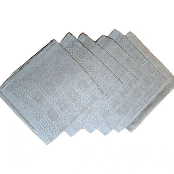 Linen Napkins Square Set Of 6 Made In Belarus  New 18 X 18 Inches