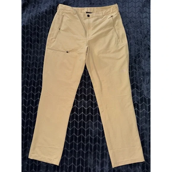 The North Face Men's Pants Retrac Tech III Flashdry Hiking Climbing Khaki Sz 36