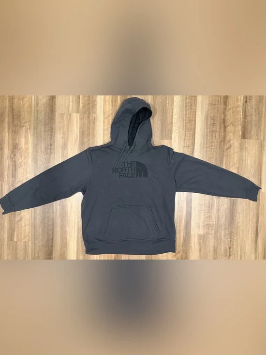 The North Face Black and White Logo Pullover