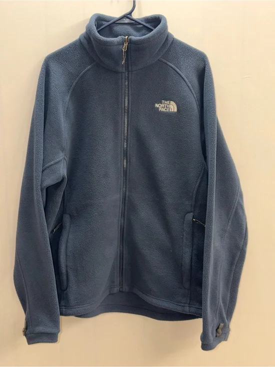 The North Face Men's Slate Blue Full-Zip Fleece Jacket