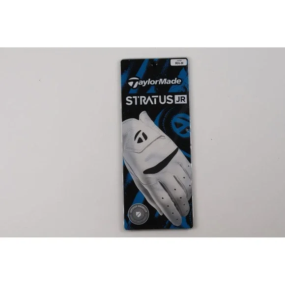 TaylorMade Golf Glove Stratus Jr White Right Hand Medium NWT