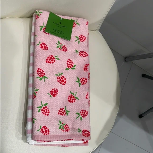 Kate Spade Set of 3 Pink/Red/Green 