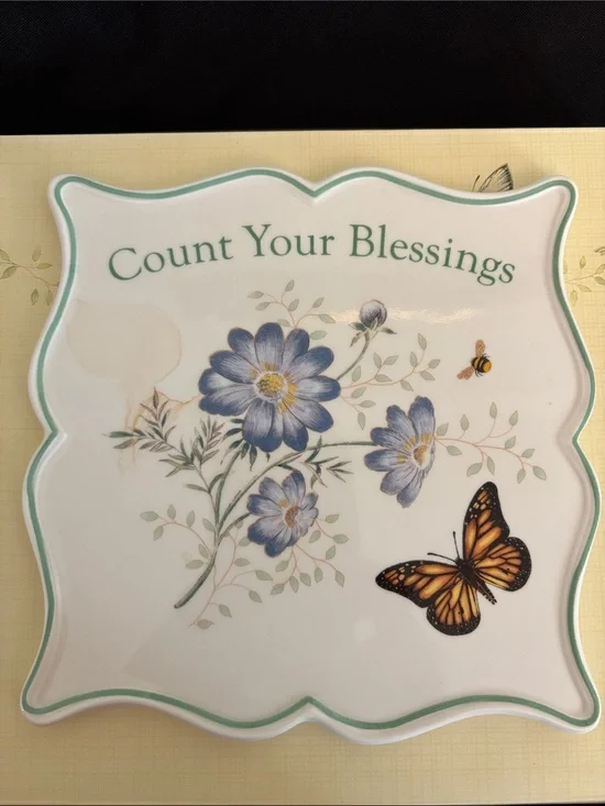 Lenox Butterfly “Count Your Blessings
