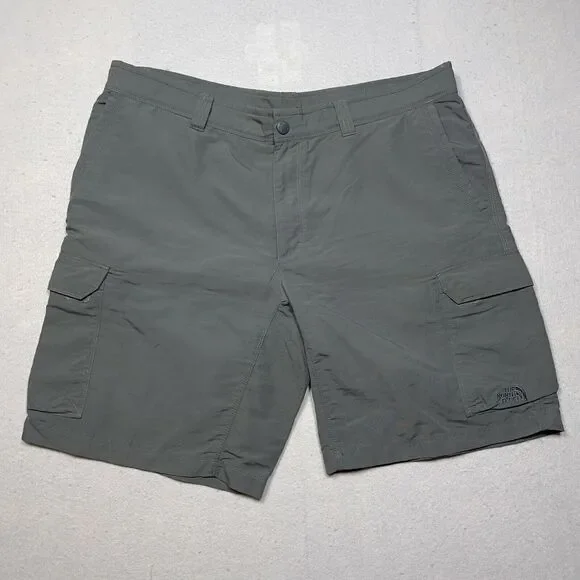 The North Face Cargo Shorts Men 38 Regular‎ Gray Hiking Outdoor Gorpcore