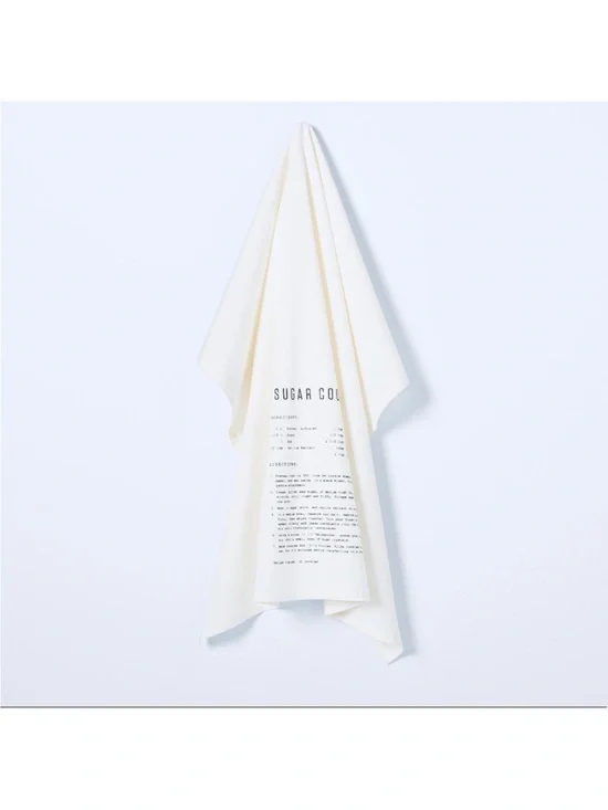 Hearth & Hand Magnolia Sugar Cookie Recipe Flour Sack Kitchen Towel