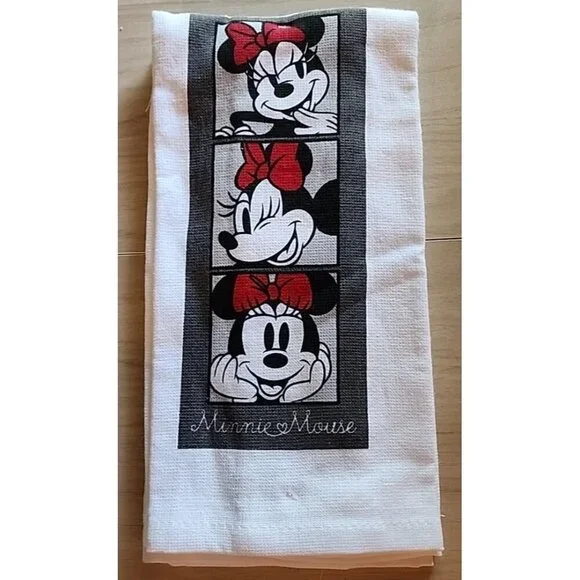 Disney Minnie Mouse 2 Pack Kitchen Towel 16 x 26