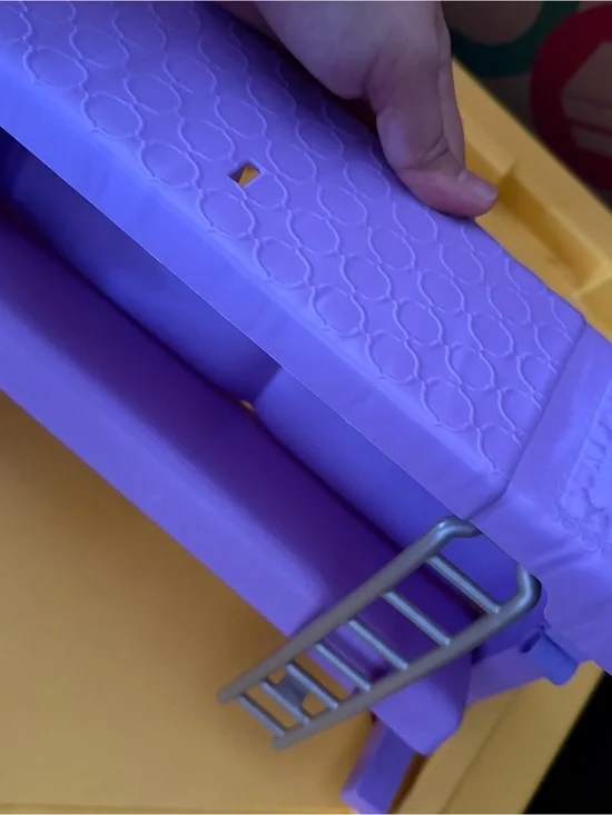 Barbie purple bed
