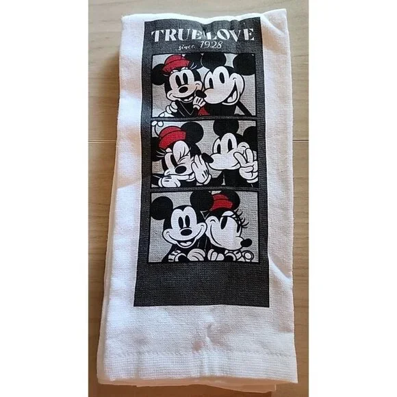 Disney Mickey & Minnie Mouse 2 Pack Kitchen Towel 16 x 26