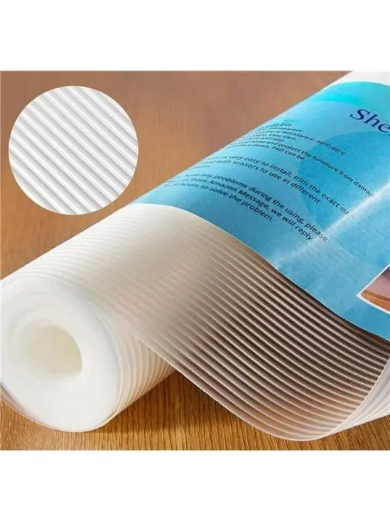 Non Slip Shelf Liner 11.8 x 20 Feet Waterproof Cabinet Drawer Kitchen Storage