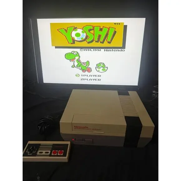 Nintendo NES Bundle W/ Yoshi Game
