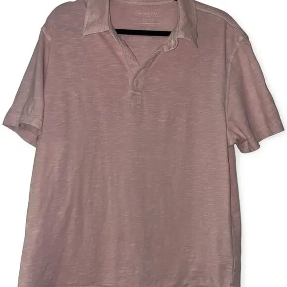 Banana Republic Vintage Men’s XL Pink Polo
