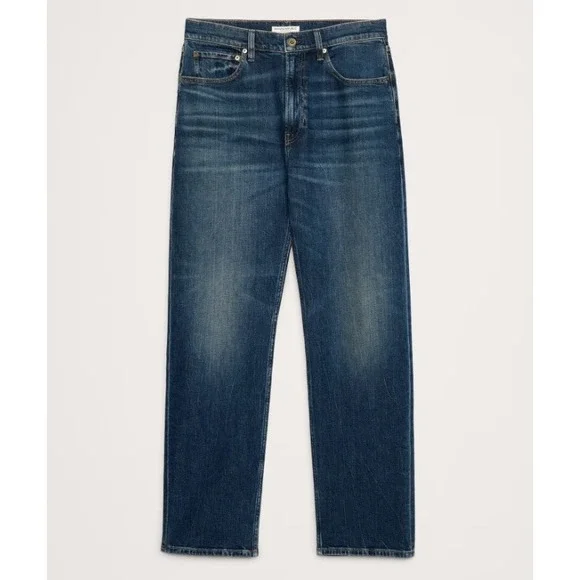 Banana Republic‎ Authentic Straight Jeans Medium Wash 34x30 New With Tags