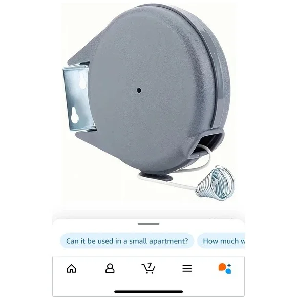 Retractable Clothesline Heavy Duty Retracting Clothes Line Outdoor/Indoor [C]