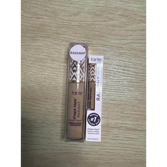 Tarte Shape Tape Radiant Concealer Bundle 35N Medium Full & Travel Size