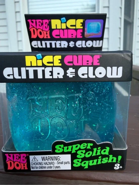 Nice Cube Glitter & Glow  - Blue