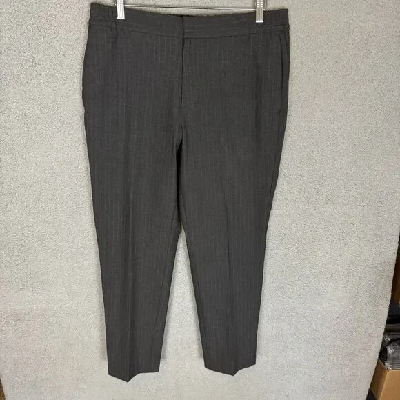 Banana Republic Pants Mens 34x29 Grey Mason Athletic Tapered‎ Fit Chino Stretch