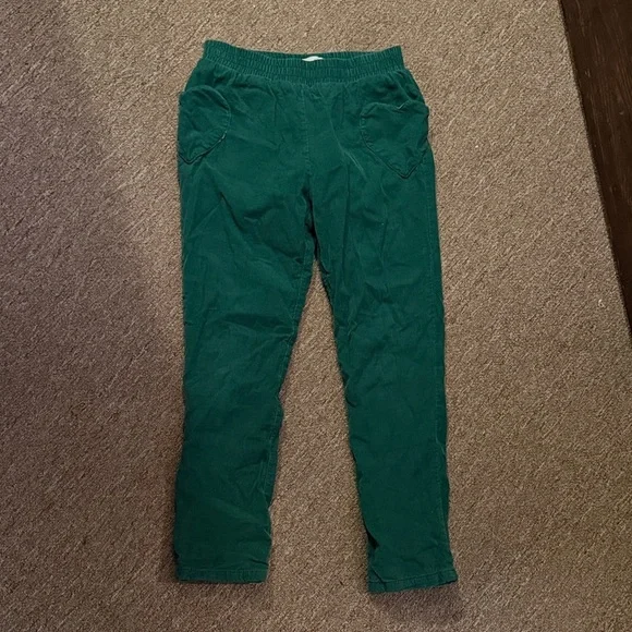 Mini Boden Teal Corduroy Pants
