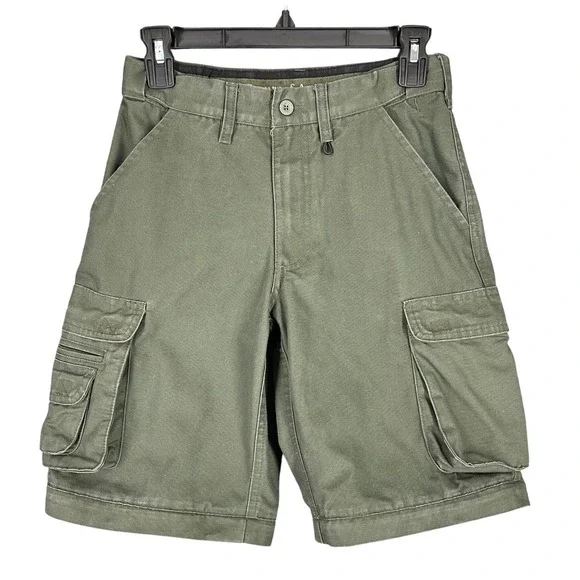Boy Scouts of America Convertible Uniform Cargo Shorts Green Youth 10‎