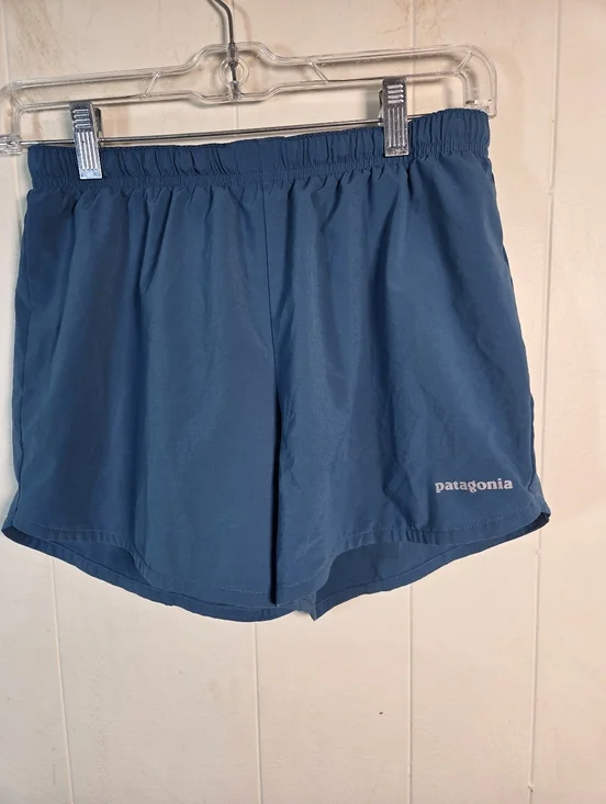 Patagonia Turquoise Athletic Shorts Size XL 14 Girls Trailfarer