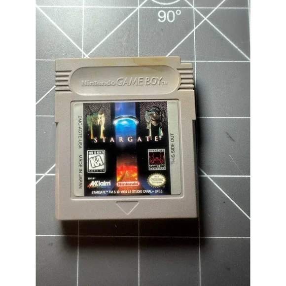Nintendo Game Boy 1994 STARGATE Cartridge tested.