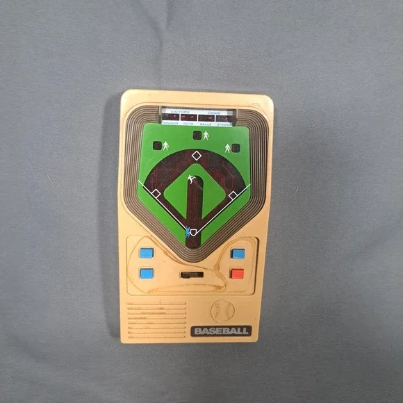 VTG 1978 Mattel Electronics Baseball Handheld Game Retro Portable Console WORKS