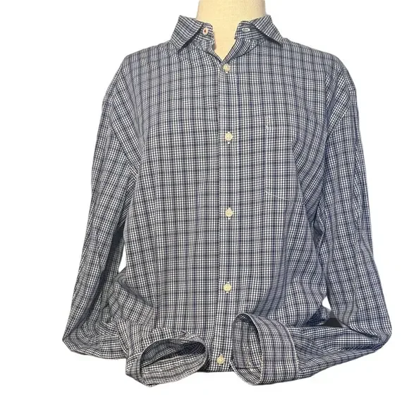 Banana Republic Heritage Collection Tailored Slim Fit Button Down Shirt Men’s L