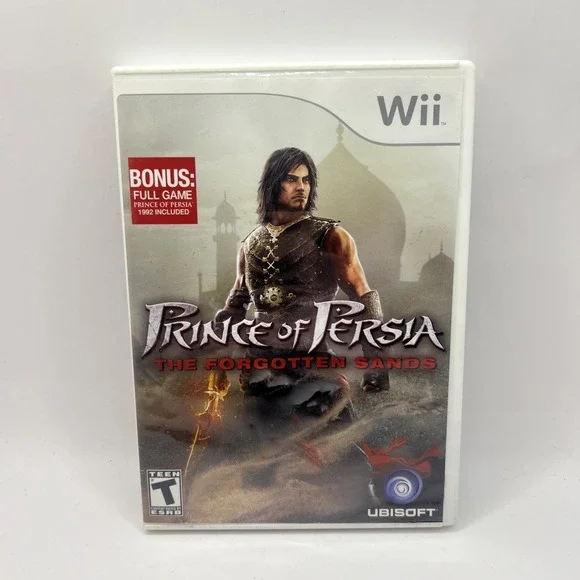 Prince of Persia: The Forgotten Sands Wii, 2010 - CIB w/ Manual & Insert Tested