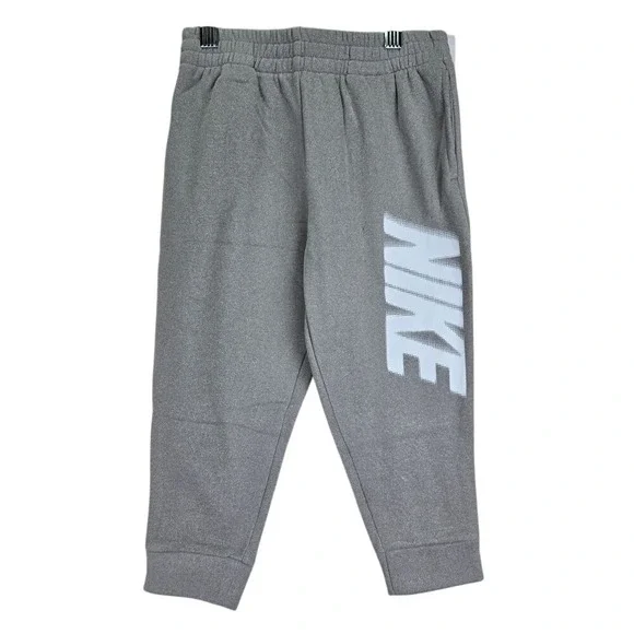 NWT Nike Kids Fleece Sweatpants Joggers Size XS 3-4Years Gray Kidcore Activewear
