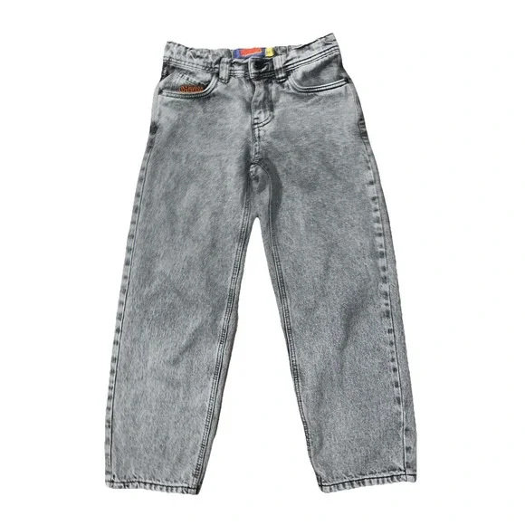 Empyre Jeans Loose Fit Grey‎ Scramble Skate Kids 24 Baggy Skater Streetwear Punk