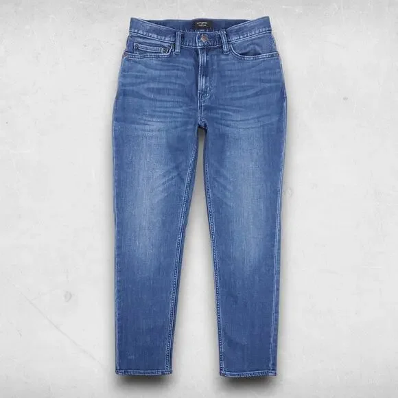 Banana Republic Jeans Men 31x30 Blue Travel Slim Stretch Smart Casual Denim