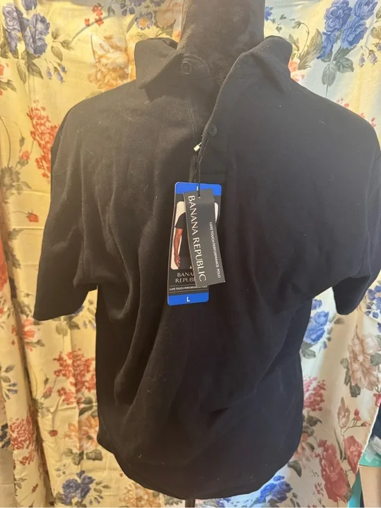 Banana Republic Black Men’s Polo Shirt