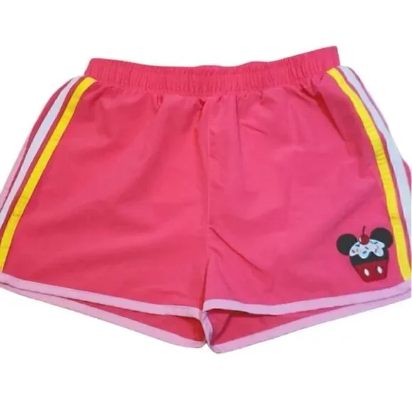 Disney Girl's Shorts, Mackey cupcake, running
