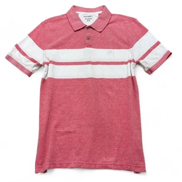 Banana Republic Polo Preppy Retro Heritage vibes Elephant Logo Coastal Resort M