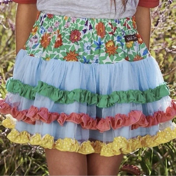 GIRLS MATILDA JANE Brilliant daydream Field of Flowers Skirt  SIZE 12 NEW In Bag